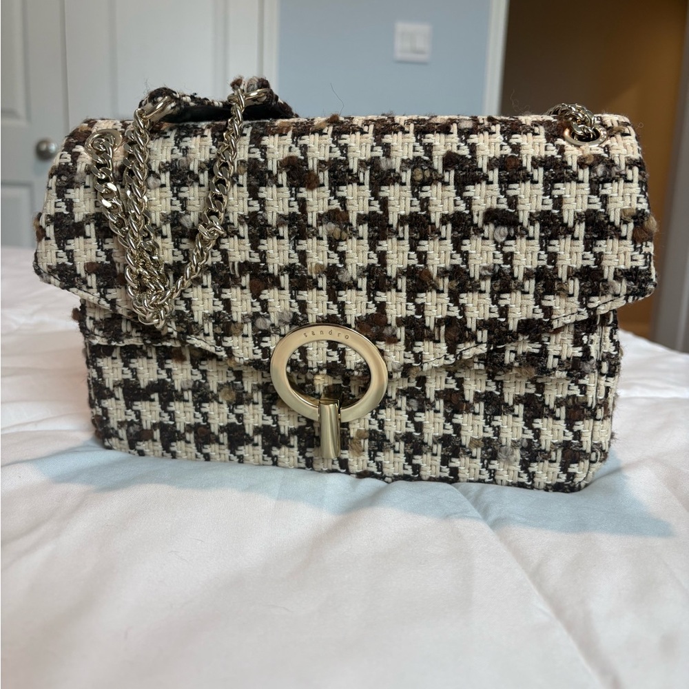Sandro Yza Tweed Bag - Picture 11 of 12